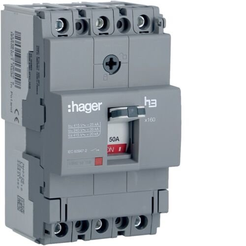 3P 25kA 50A sbt/sbt Kompak Şalter x160