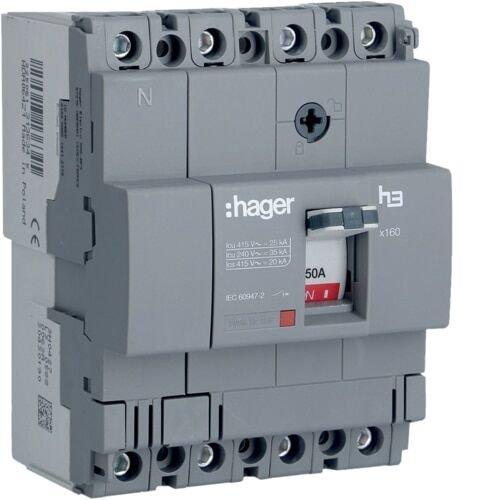 4P 25kA 50A sbt/sbt Kompak Şalter x160