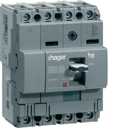 4P 25kA 125A sbt/sbt Kompak Şalter x160