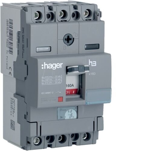 3P 25kA 160A ayr/sbt Kompak Şalter x160