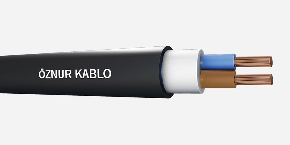 Öznur  2x6 mm2 N2XH Kablo