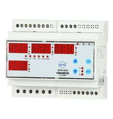 Entes (M0064) EPR-04S DIN GÜÇ VE ENERJİ ÖLÇER
