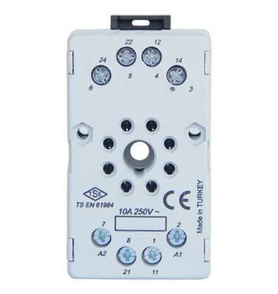 Entes (M1029) PGS-108(8 PIN SOKET) SIVI SEVİYE KONTROL RÖLELERİ
