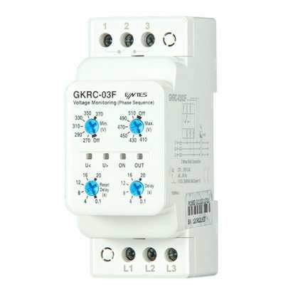 Entes (M1663) GKRC-03F GERİLİM KORUMA RÖLELERİ