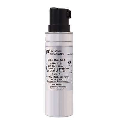 Entes (M3489) ENT.CMD-400-1 ÜÇ FAZLI KONDANSATÖRLER MİNİ SERİ