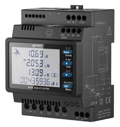 Entes (M3640) MPR-25S-22-D MPR-2 SERİSİ ŞEBEKE ANALİZÖRÜ