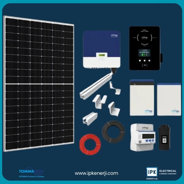 TOMMATECH Üç Faz 10kWe Trio Plus On Grid Medium Paket