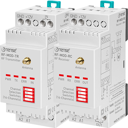 Tense (RF-MOD-SET (RF-MOD-TR+RF-MOD-RC)) RF Tabanlı Kuyu-Depo Kontrol Sistemi