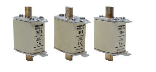 Tibcon 160 A NH BIÇAKLI SİGORTA NH00 BIÇAKLI SİGORTA