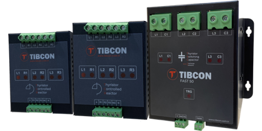 Tibcon 3x15 kVAr TRİSTÖRLÜ KAPASİTİF STATİK KONTAKTÖR ANAHTARLAMA MODÜLLERİ