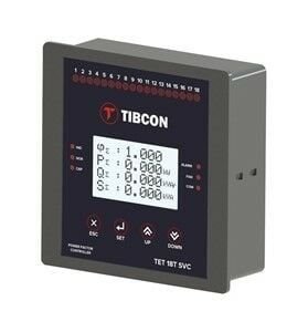 Tibcon 15 Kademe REAKTİF GÜÇ KONTROL RÖLELERİ
