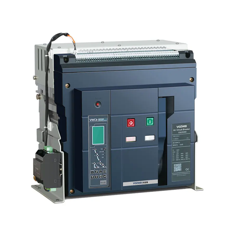 VOZWEI 1250A 800V 75kA 3P DRAWOUT VWC4-VWC6 220V Motorlu