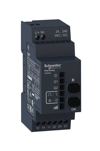 Schneider (ZBRRA) 2 Röle çıkışlı (3A) Monostable , Bistable veya Start-Stop olarak Programlanabilir Alıcı