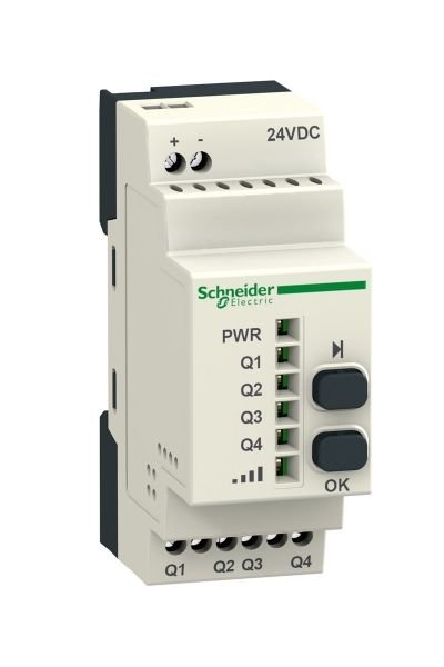 Schneider (ZBRRC) 4 PNP Çıkışlı (200 mA) Monostable Programlanabilir Alıcı
