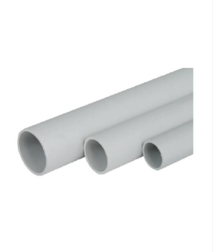 Zeybek 32 mm PVC Alev Yaymayan Düz Boru (1 metre)