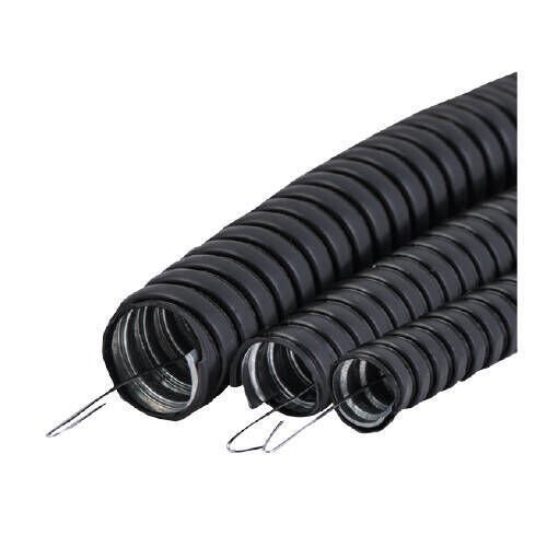 Zeybek 37 mm İzoleli Çelik Spiral Boru Kılavuz Telli