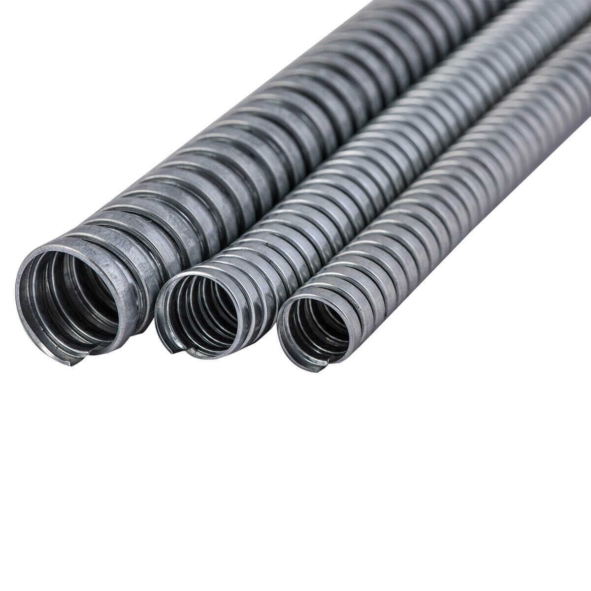 Zeybek 14 mm Çelik Spiral Boru (1 metre)